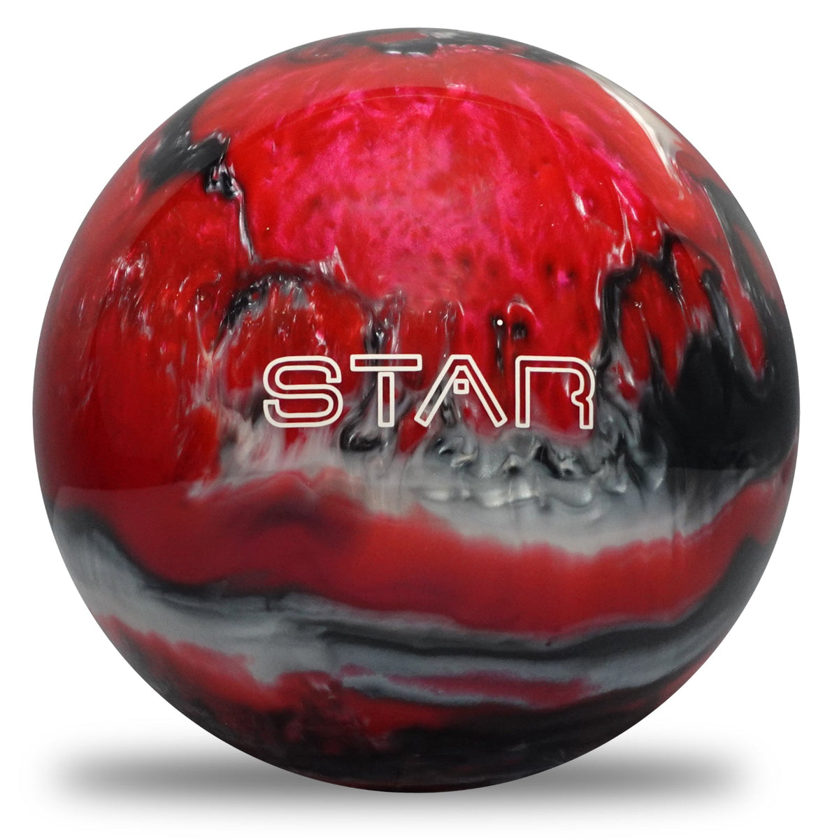 Elite Star Red Black White Bowling Ball + Free Shipping