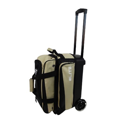 Elite Single Roller Black Bowling Bag  1 Ball Bowling Bag   EliteBowlingcom