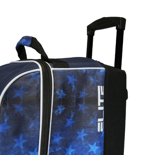 ELITE Basic Triple Roller Red/White/Blue Freedom Bowling Bag - BowlersParadise.com