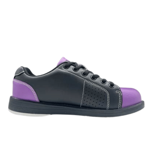 Elite Youth Classic Black Purple Bowling Shoes 5