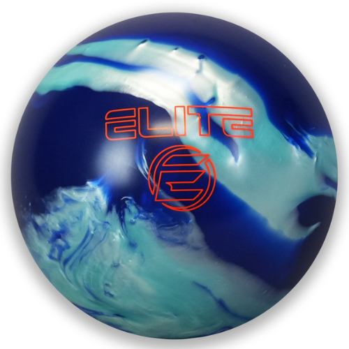 bowling ball hook weight ELITE EZ Hook Reactive Pearl Teal/Blue Bowling Ball 15 lbs