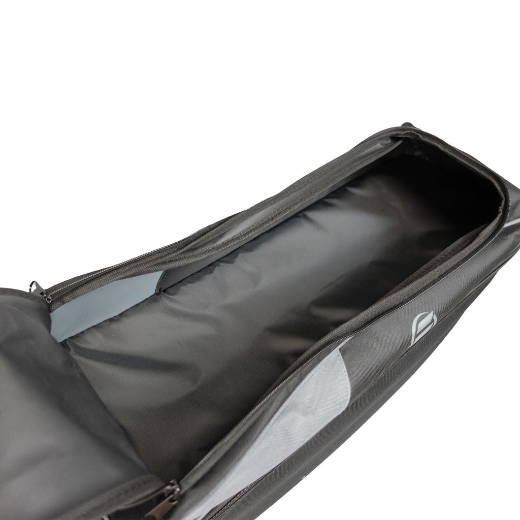 ELITE Basic Triple Roller Bowling Bag Charcoal - BowlersParadise.com