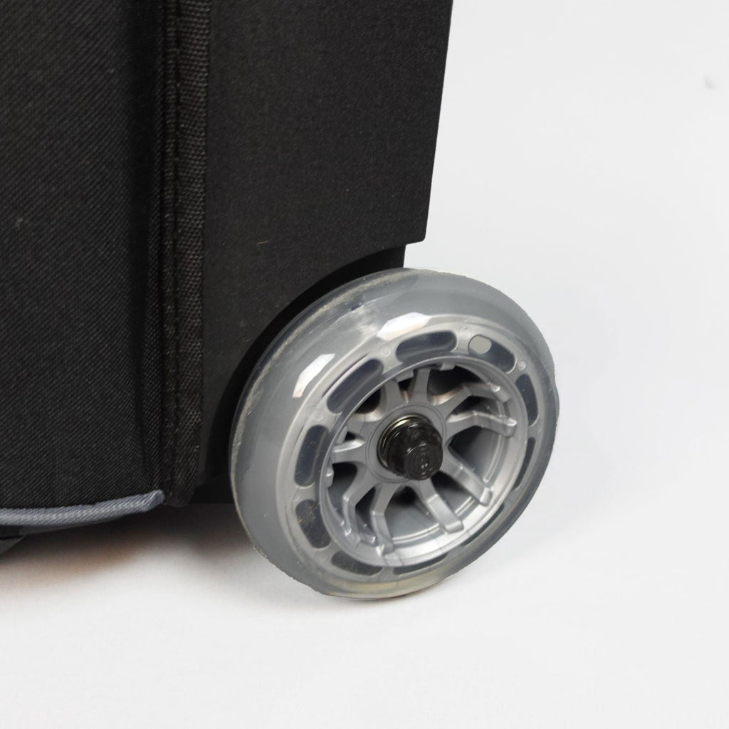 ELITE Basic Triple Roller Bowling Bag Charcoal - BowlersParadise.com