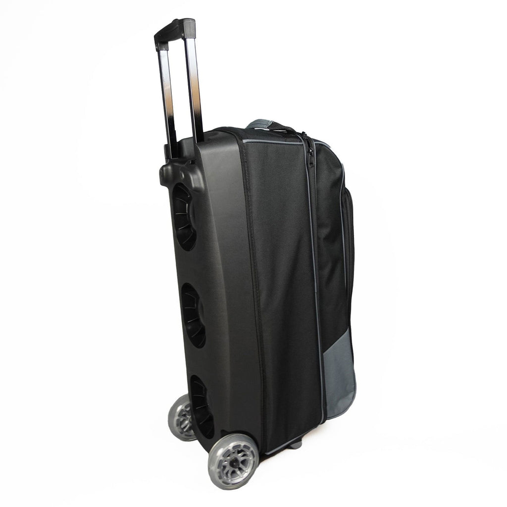 ELITE Basic Triple Roller Bowling Bag Charcoal - BowlersParadise.com