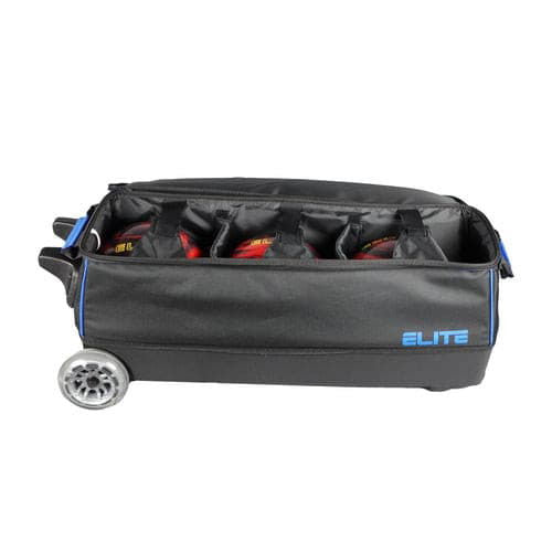 ELITE Basic Triple Roller Royal Bowling Bag - BowlersParadise.com