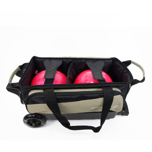 Elite Basic 2 Ball Double Roller Freedom Red/White/Blue Bowling Bag