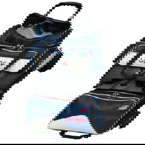 KR Strikeforce Royal Flush 4 Ball Roller USA Bowling Bag - BowlersParadise.com