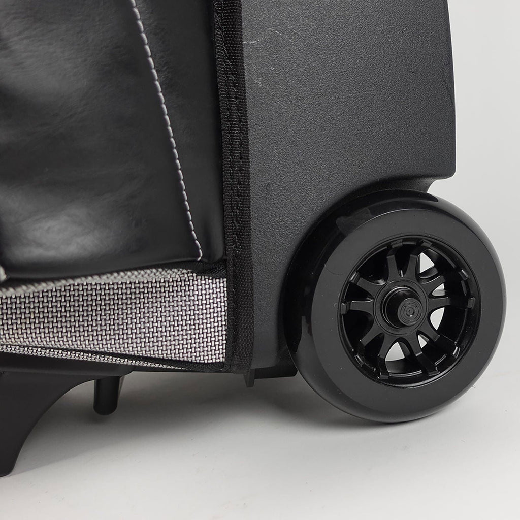 KR Strikeforce Royal Flush Triple Roller Silver Bowling Bag - BowlersParadise.com