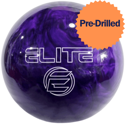 PRE-DRILLED ELITE Star Purple Pearl Bowling Ball - BowlersParadise.com