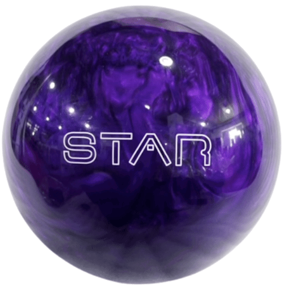 PRE-DRILLED ELITE Star Purple Pearl Bowling Ball - BowlersParadise.com