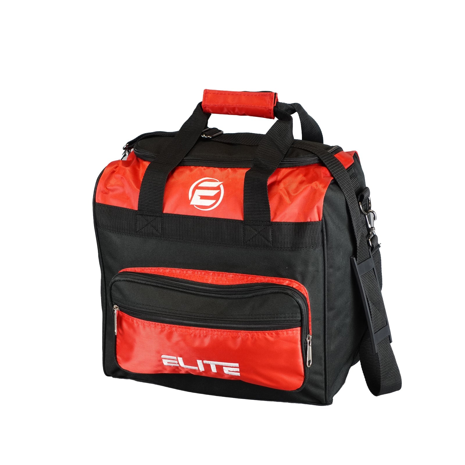 Bowling Accessories Bag Strikeforce Fast Single Bowling Ball Tote Red - Portable Bowling Bag With Shoulder Strap Red Bowling Bag