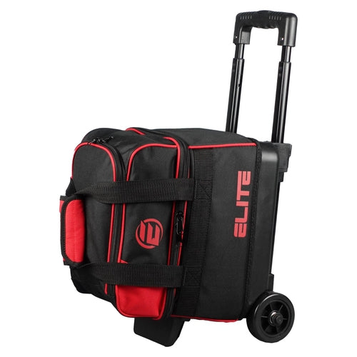 Elite Single Roller Black Bowling Bag | 1 Ball Bowling Bag